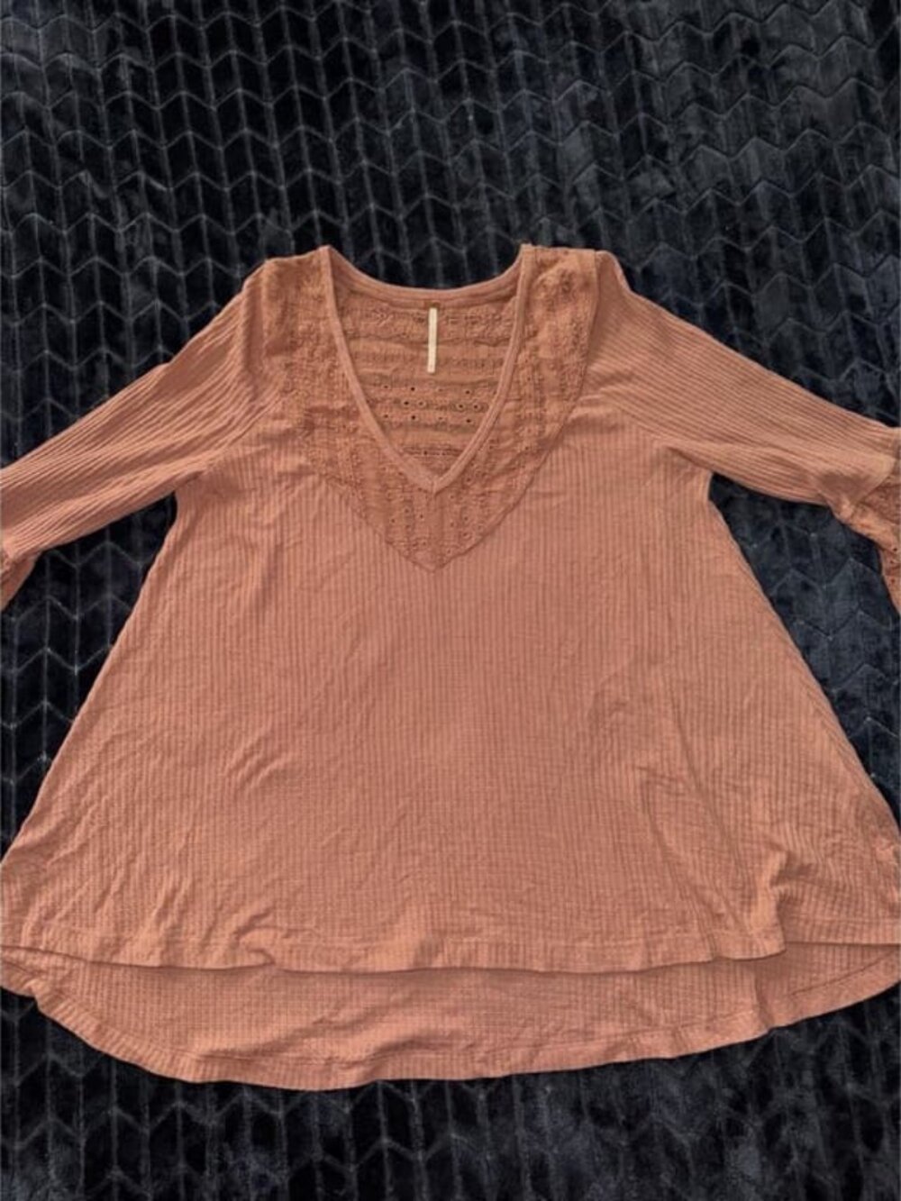 Parisian Nights Top Bell Sleeve